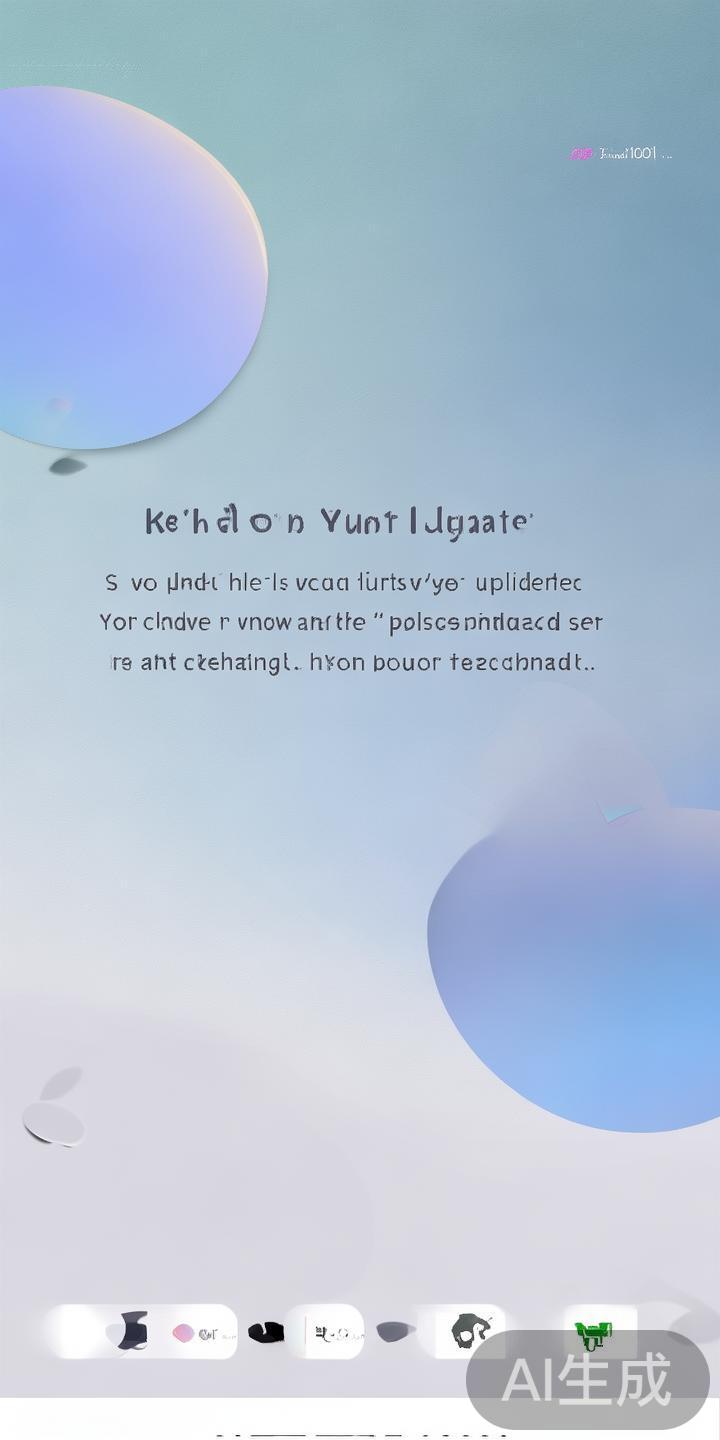 确保您的苹果设备运行在最新的系统版本上。苹果公司的